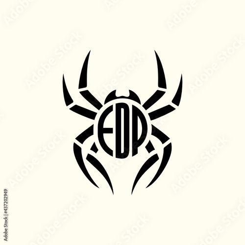 EDP spiders logo design © sri guntoro