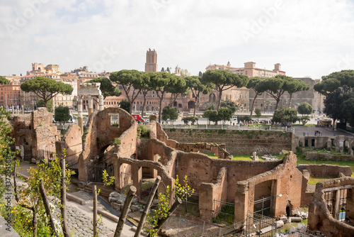 Roman Forum. Here there was the social life of the city. Rome