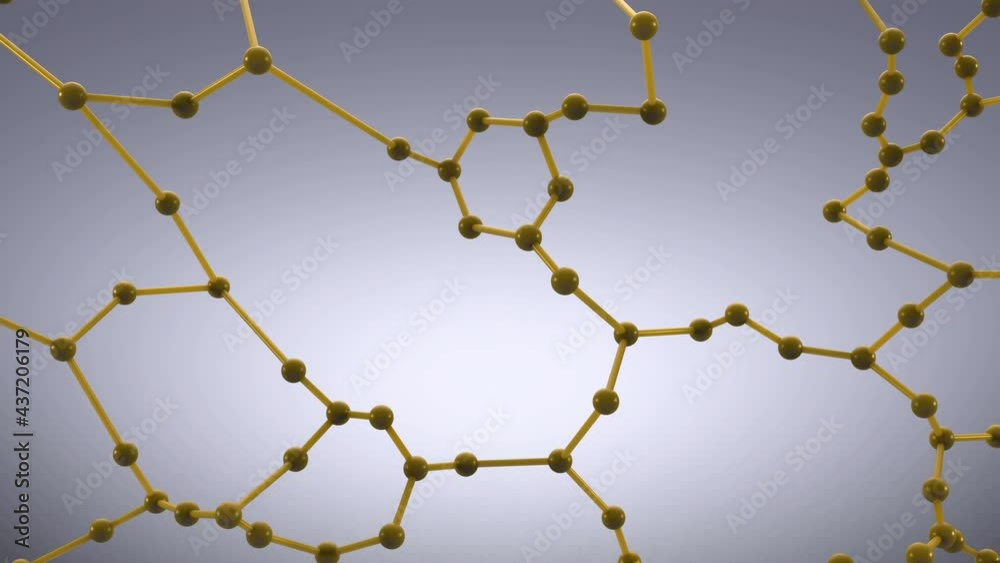 Organic molecular chain.looping abstract 3D animation.Seamless background.DNA. Organic molecular chain.looping abstract 3D animation.Seamless background.DNA.