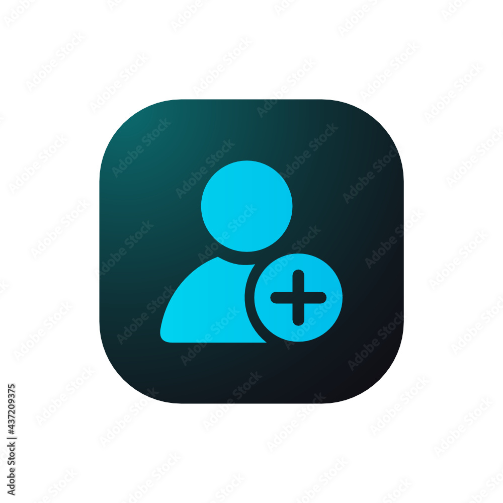 Add User - Sticker Add User - Sticker