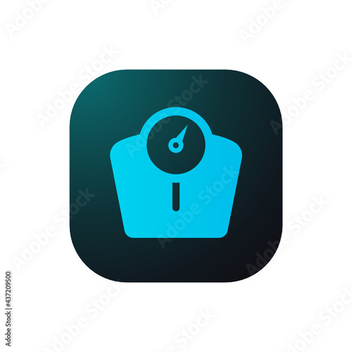 Weight Scale - Sticker