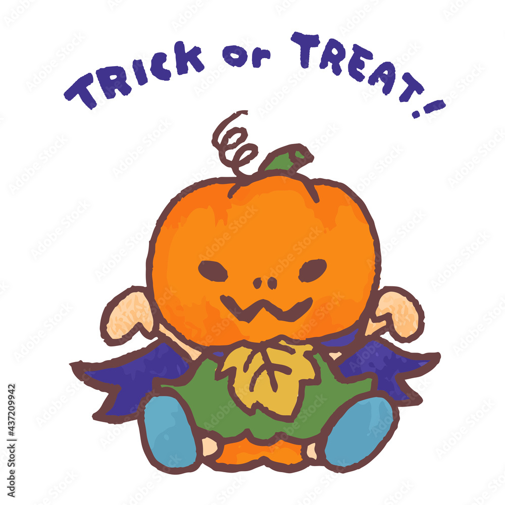 ハロウィンでジャックオランタンに仮装する子供のベクターイラスト Stock Vector Adobe Stock ハロウィンでジャックオランタンに仮装する子供のベクターイラスト Stock Vector Adobe Stock
