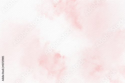 Soft pink watercolor abstract background. Tender pink background. © jenteva