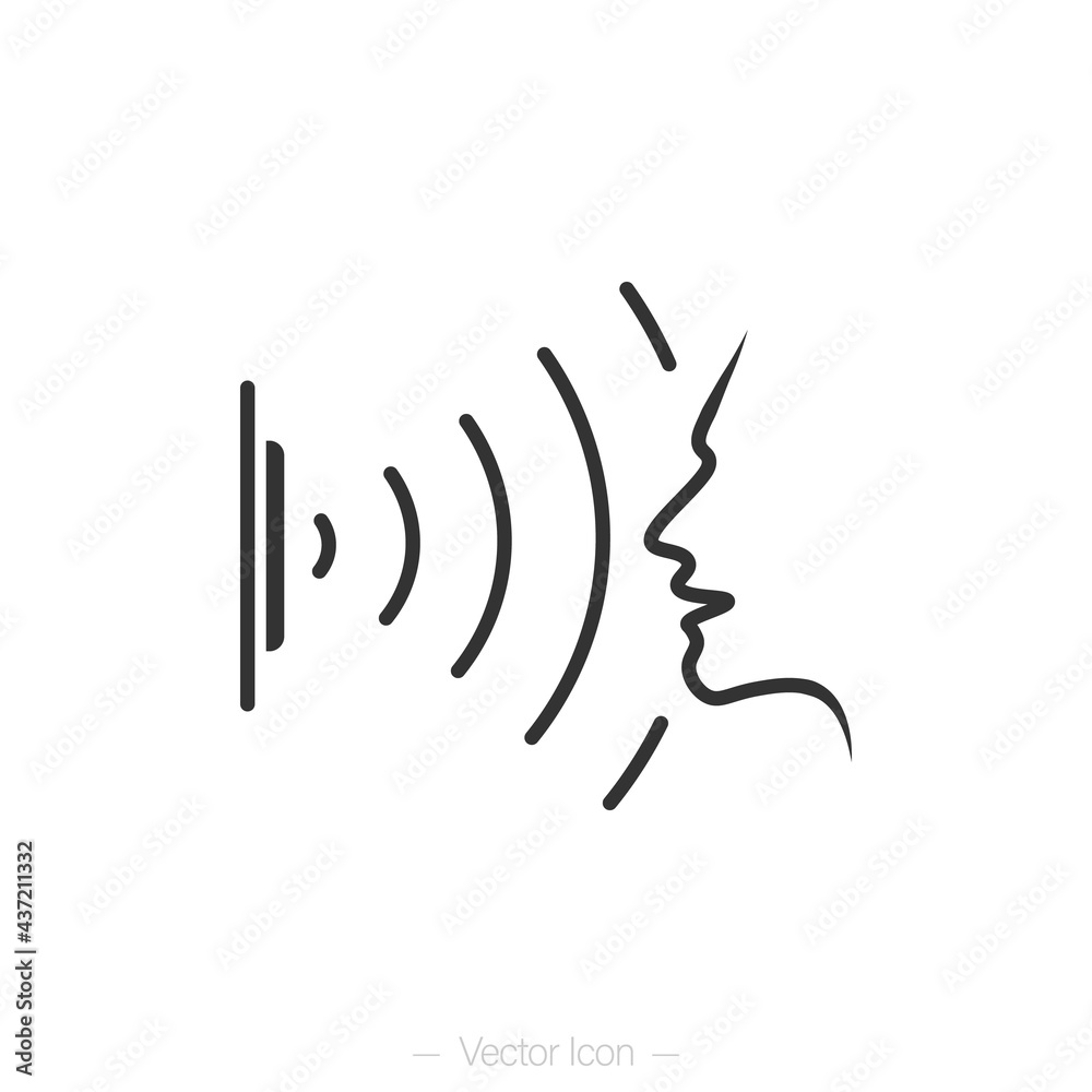 Fototapeta premium Face ID, face recognition icon. Biometric identification. Isolated vector illustration.