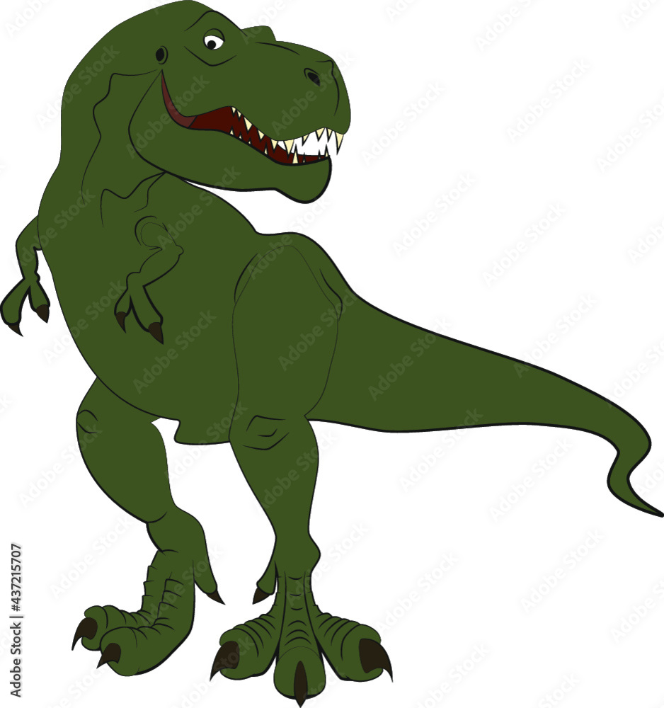 Fototapeta premium Tyrannosaurus Rex Dinosaur 