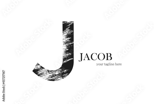 logo for a personal brand or business with the name Jacob