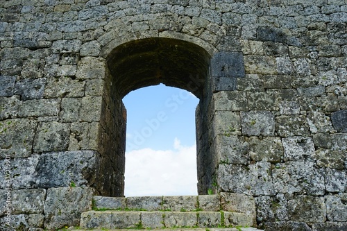 Nakagusuku Castle ruins. World heritage of Okinawa, Japan - 沖縄の世界遺産 中城城跡