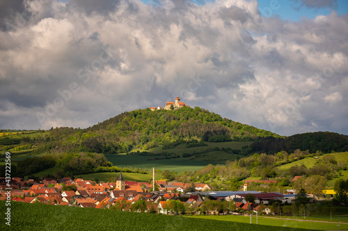 Blick auf die Wachsenburg bei Holzhausen/ Erfurt