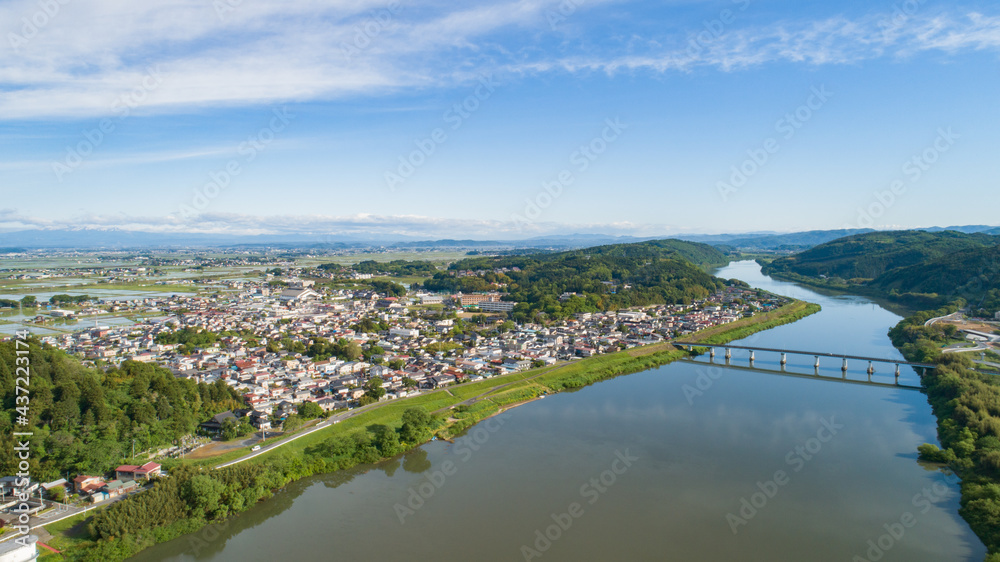 Fototapeta premium 《宮城県》登米 明治村の街並み