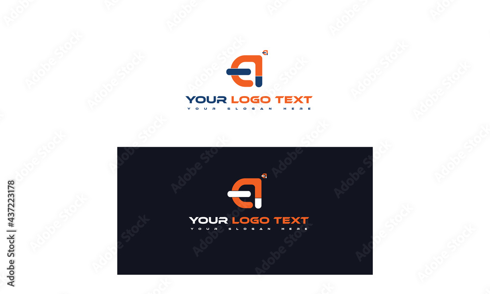 Letter Logo - A Letter Alphabet Logo Design Template Letter Logo - A Letter Alphabet Logo Design Template