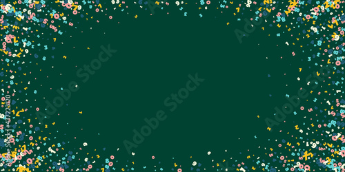 Falling light numbers. Math study concept with flying digits. Cute back to school mathematics banner on blackboard background. Falling numbers vector illustration.