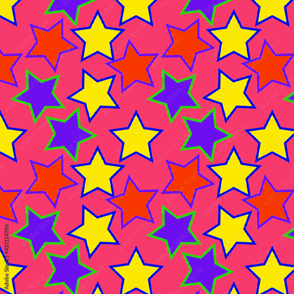 Background with multicolored stars. Abstract art texture Background with multicolored stars. Abstract art texture