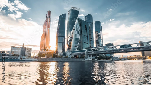 Moscow Sity Business building tower