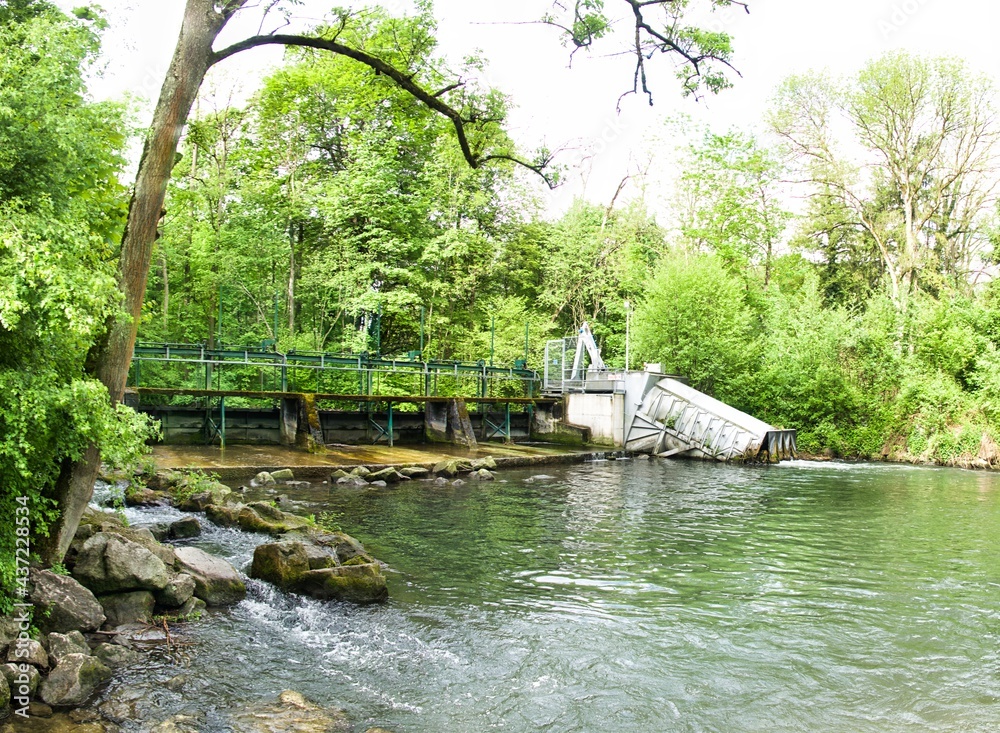Naklejka premium Stadtpark Erding