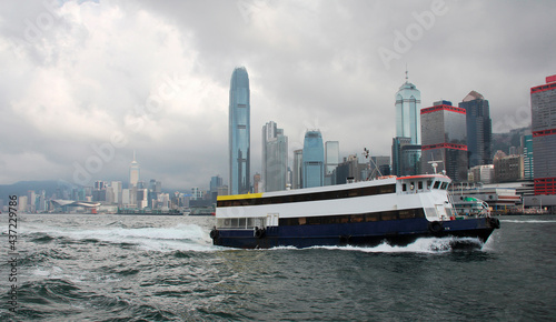 The passenger ship in Hong Kong © Aleksandr
