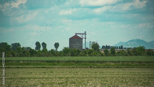 Dryer in the countryside photo