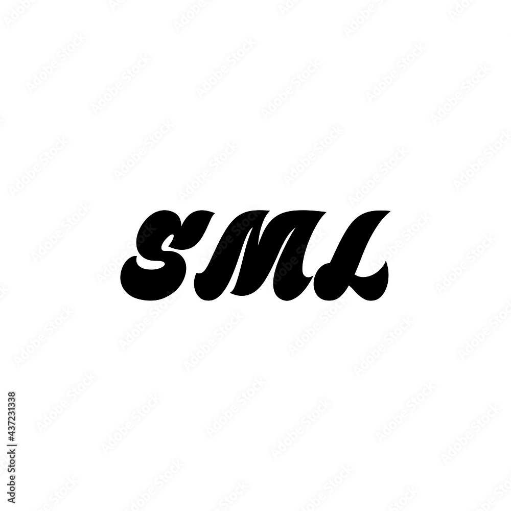 sml letter logo design with white background in illustrator, vector logo modern alphabet font overlap style. calligraphy designs for logo, Poster, Invitation, etc. sml letter logo design with white background in illustrator, vector logo modern alphabet font overlap style. calligraphy designs for logo, Poster, Invitation, etc.