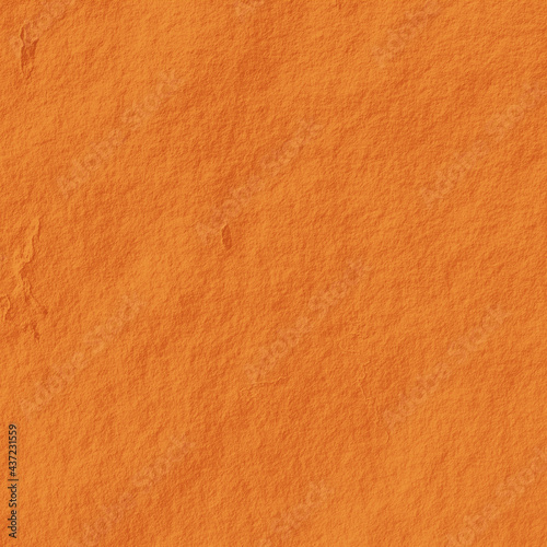 Orange sand and soil texture. 3d rendering. Sandy beach and soil for background. Top view. Stone ground orange sand background. 