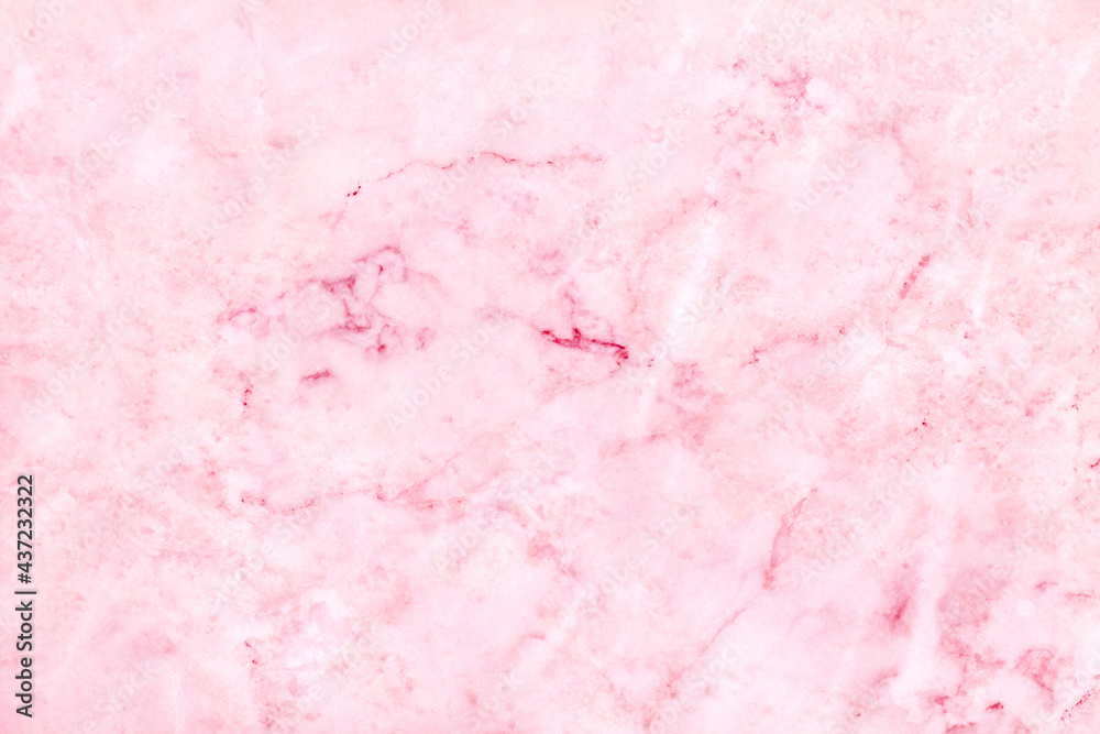 Fototapeta premium Pink marble top-view texture background in seamless glitter pattern.