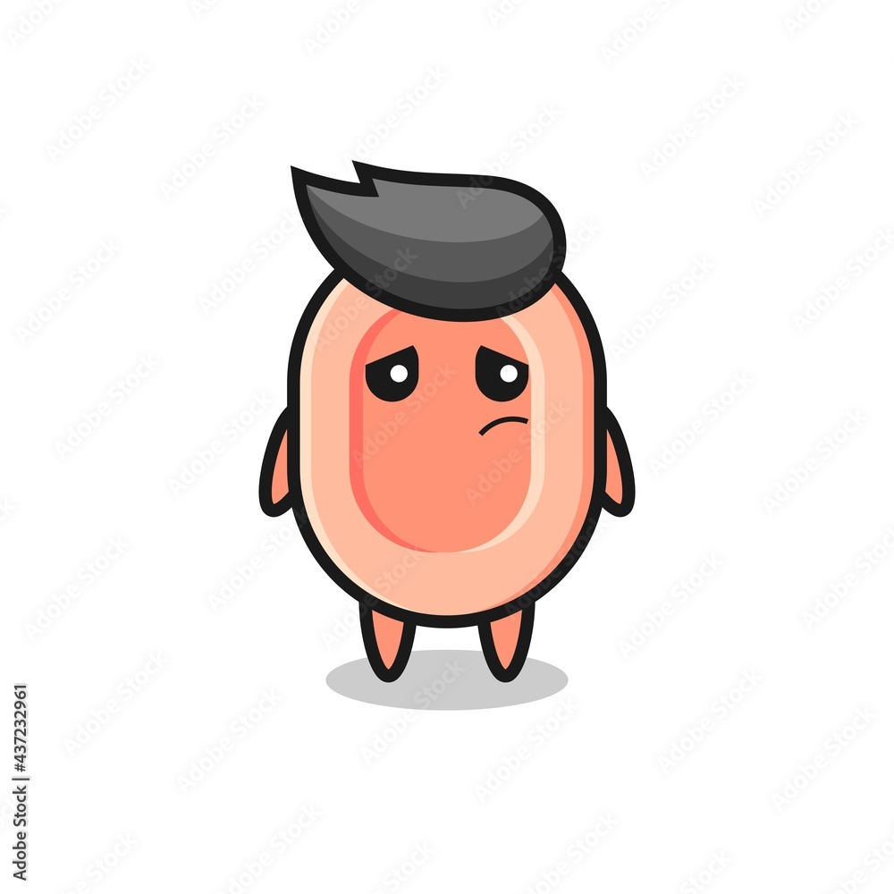 the lazy gesture of soap cartoon character the lazy gesture of soap cartoon character