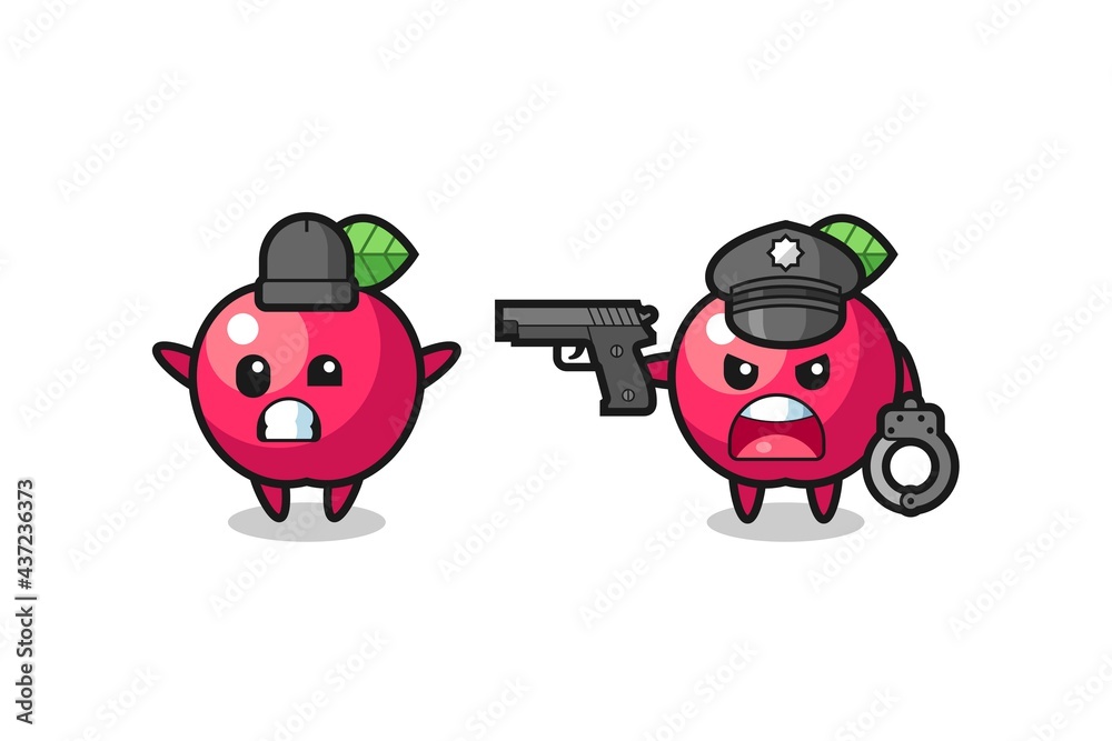 error 404 with the cute apple mascot