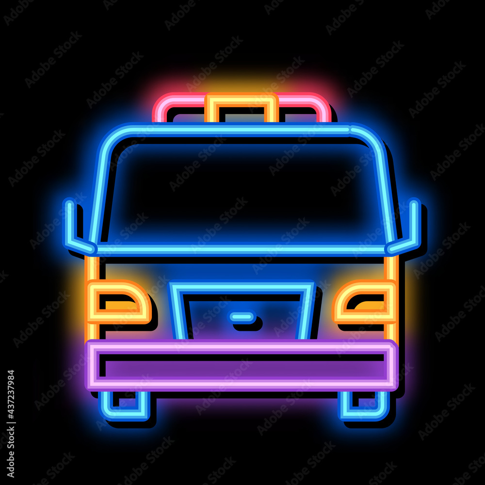 Tow Car Truck neon light sign vector. Glowing bright icon Tow Car Truck sign. transparent symbol illustration Tow Car Truck neon light sign vector. Glowing bright icon Tow Car Truck sign. transparent symbol illustration