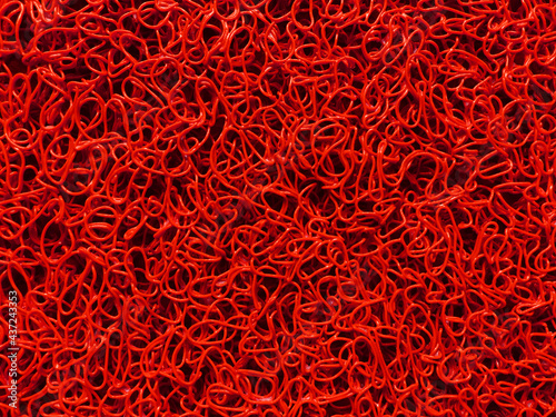 Red wicker texture or background, Seamless pattern background