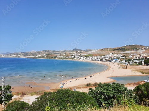 view of the coast of the region sea