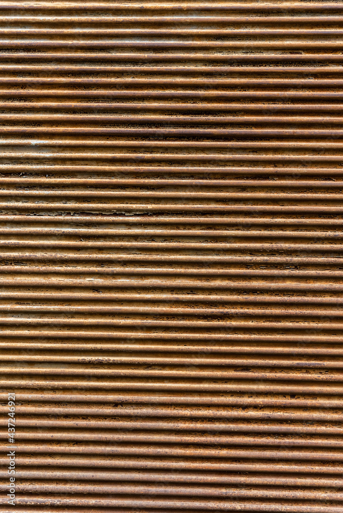 Roller metal shutter texture, old rusty garage door. Roller metal shutter texture, old rusty garage door.