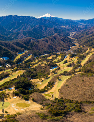 Golf course in Japan