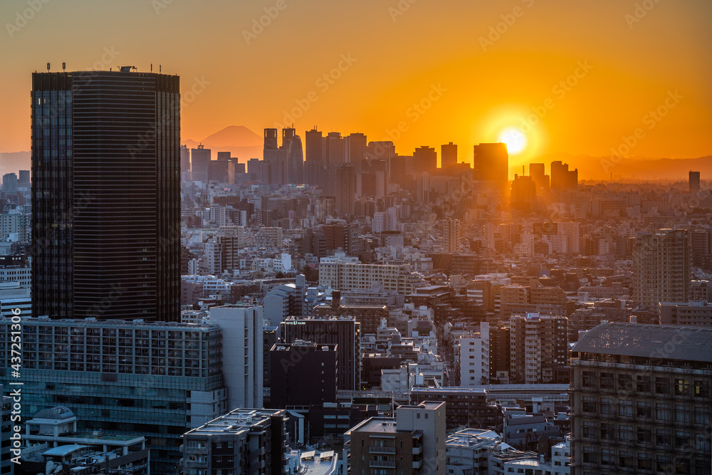Sunset at Tokyo