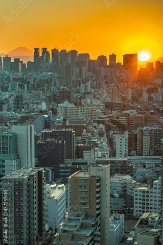 Sunset at Tokyo