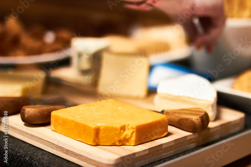 Cheeseboard and assorted nibbles 