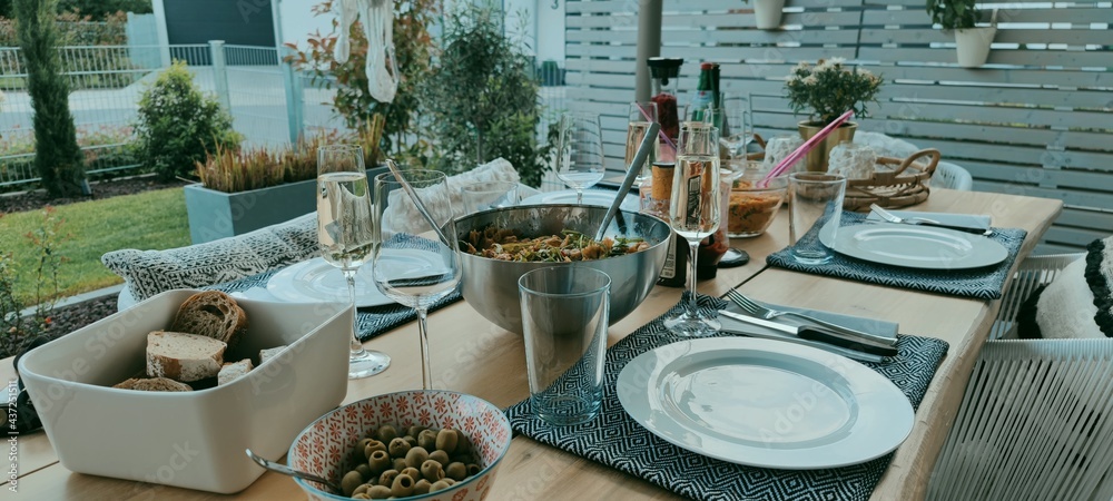 Fototapeta premium table setting