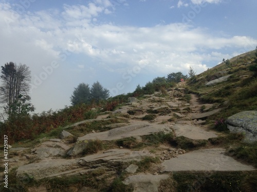 path in the mountains
