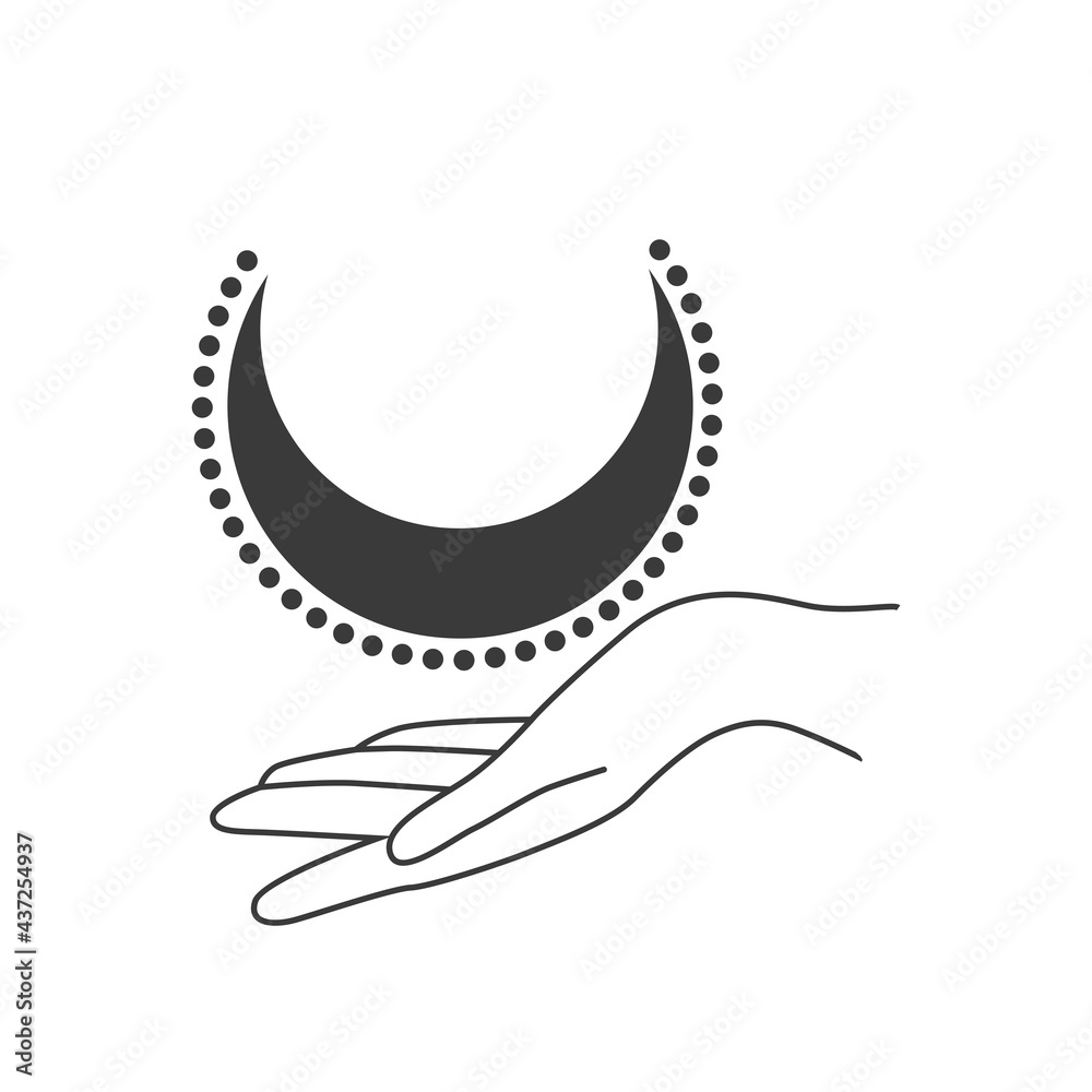 Esoteric symbols. Mystic and magic design with crystals, sun, stars, skull and moon. Esoteric symbols. Mystic and magic design with crystals, sun, stars, skull and moon.