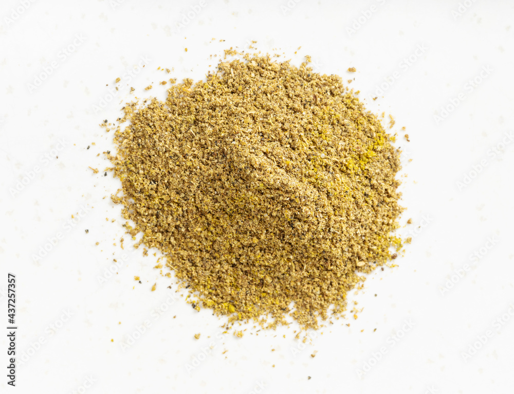 view of pile of georgian khmeli suneli flavoring view of pile of georgian khmeli suneli flavoring