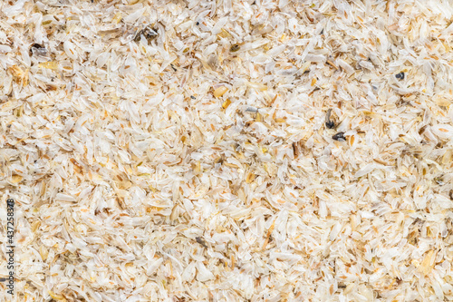 Fotografi background - raw psyllium husk close up