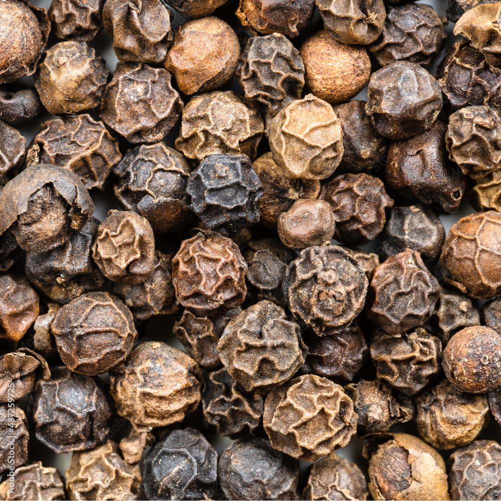 hainan black pepper close up