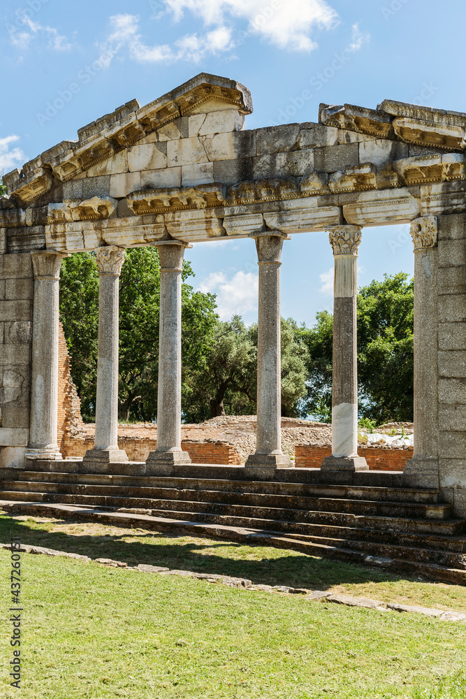 Fototapeta premium Albania, Apolonia archeological site