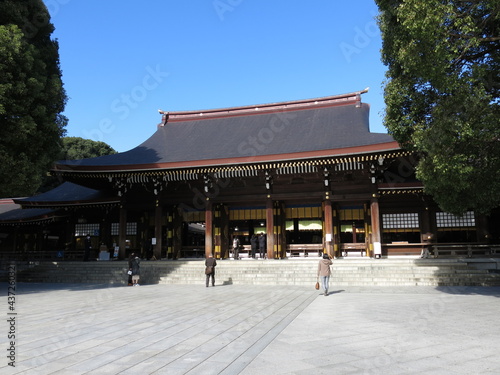 明治神宮（外拝殿）　Meiji Jingu Shrine © a_text