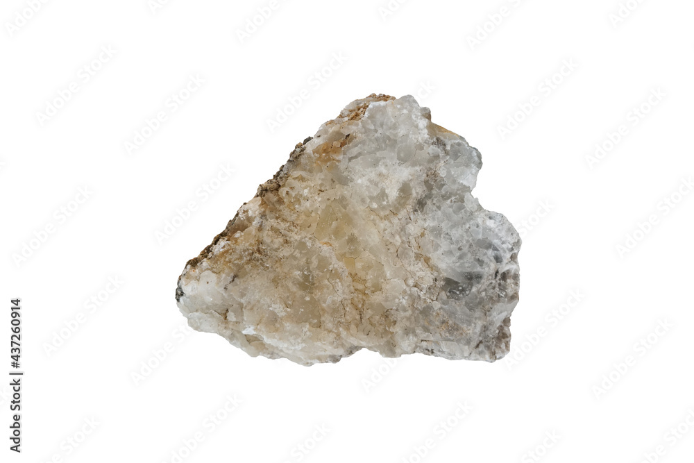 Gypsum or Selenite rock stone isolated on white background. Gypsum or Selenite rock stone isolated on white background.