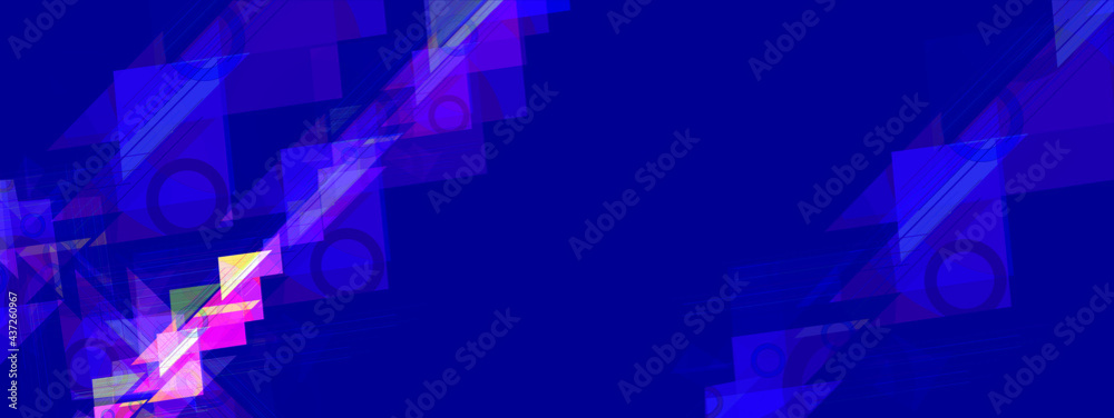 Colorful abstract geometric triangle shapes background design. Banner template Colorful abstract geometric triangle shapes background design. Banner template