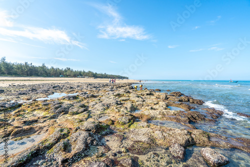 The coast of Weizhou Island in Beihai, Guangxi Province, China photo