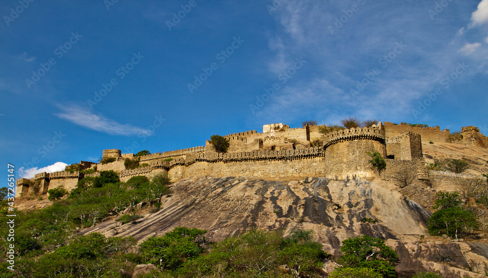 Bhongir fort  was built in 10th century on an isolated monolithic rock by the Western Chalukya ruler Tribhuvanamalla Vikramaditya IV in the year 1076