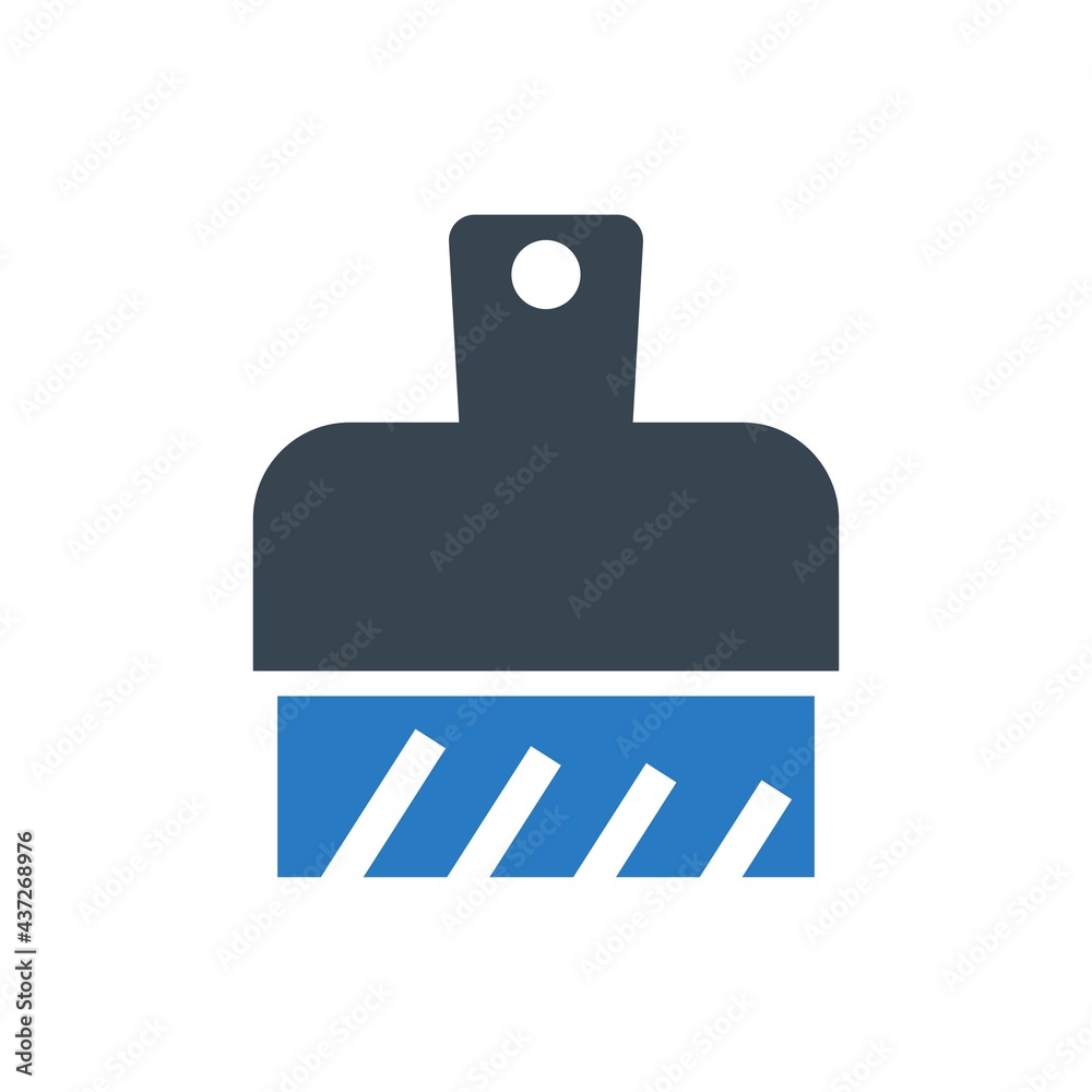 Broom clean icon Broom clean icon