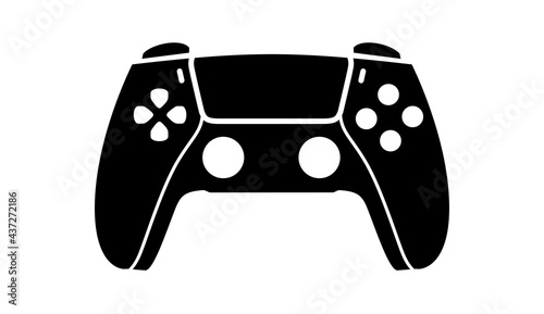 Game joystick vector. Gamepad new generation of console