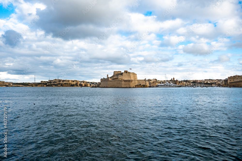 Malta, view of the harbor