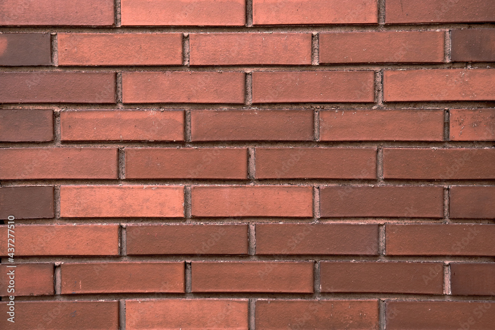 Red brick wall. Background with a brickwork texture. The walls of street houses. Loft style. Red brick wall. Background with a brickwork texture. The walls of street houses. Loft style.