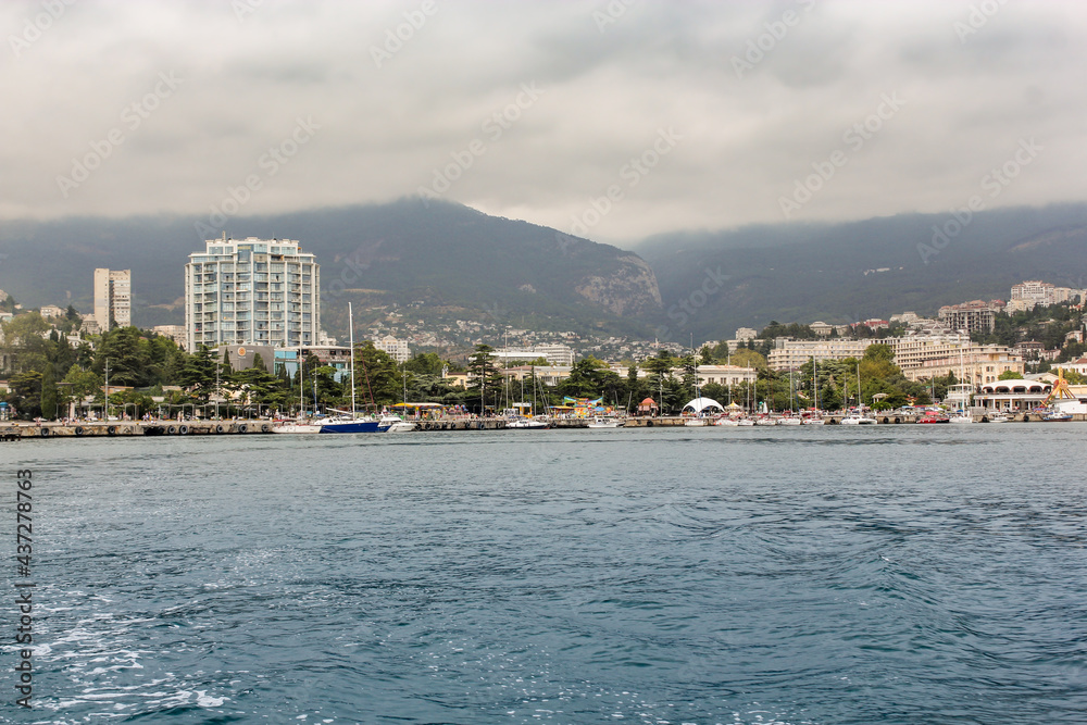 Yalta view from the sea.